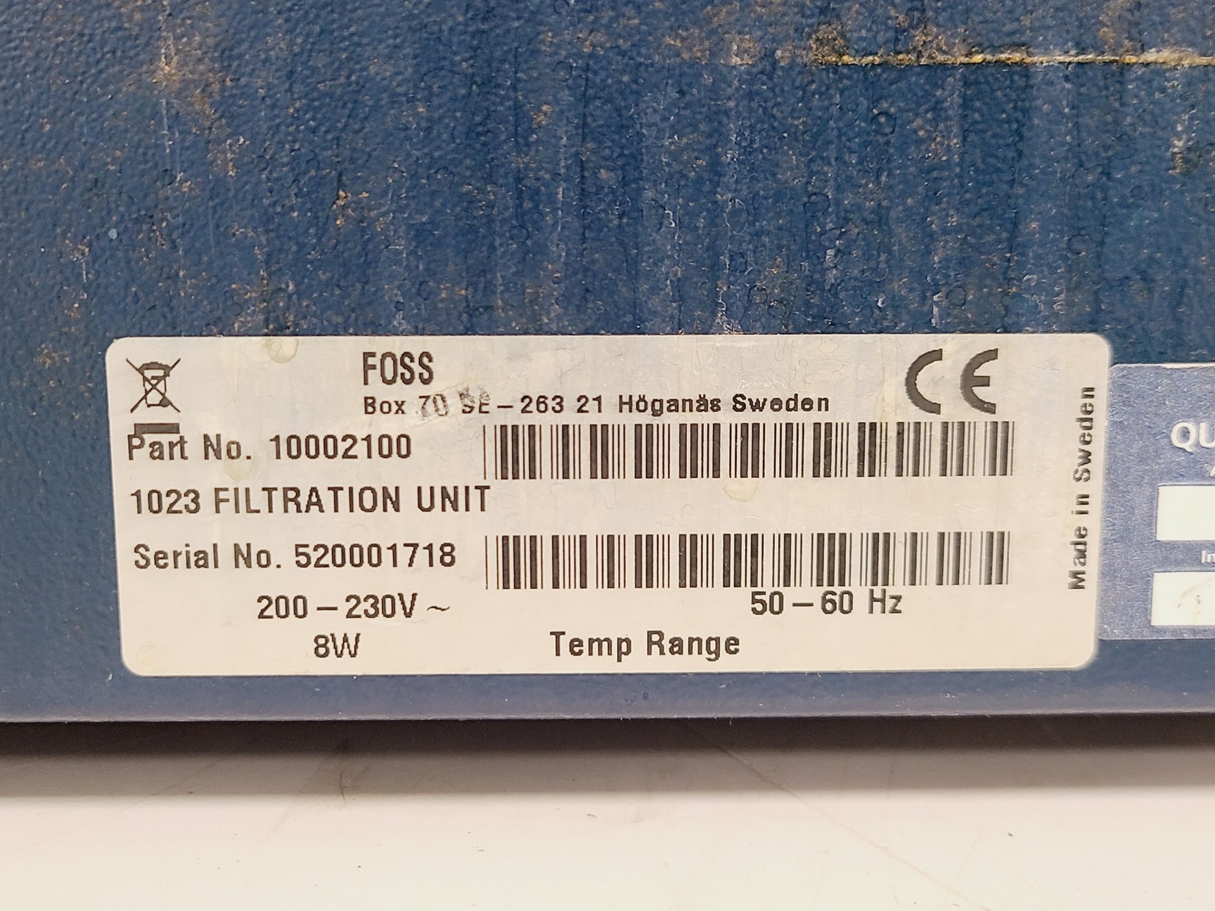 Image of Foss Fibertec 1023 Dietary Analysis System &  Foss 1024 Shaking Water Bath