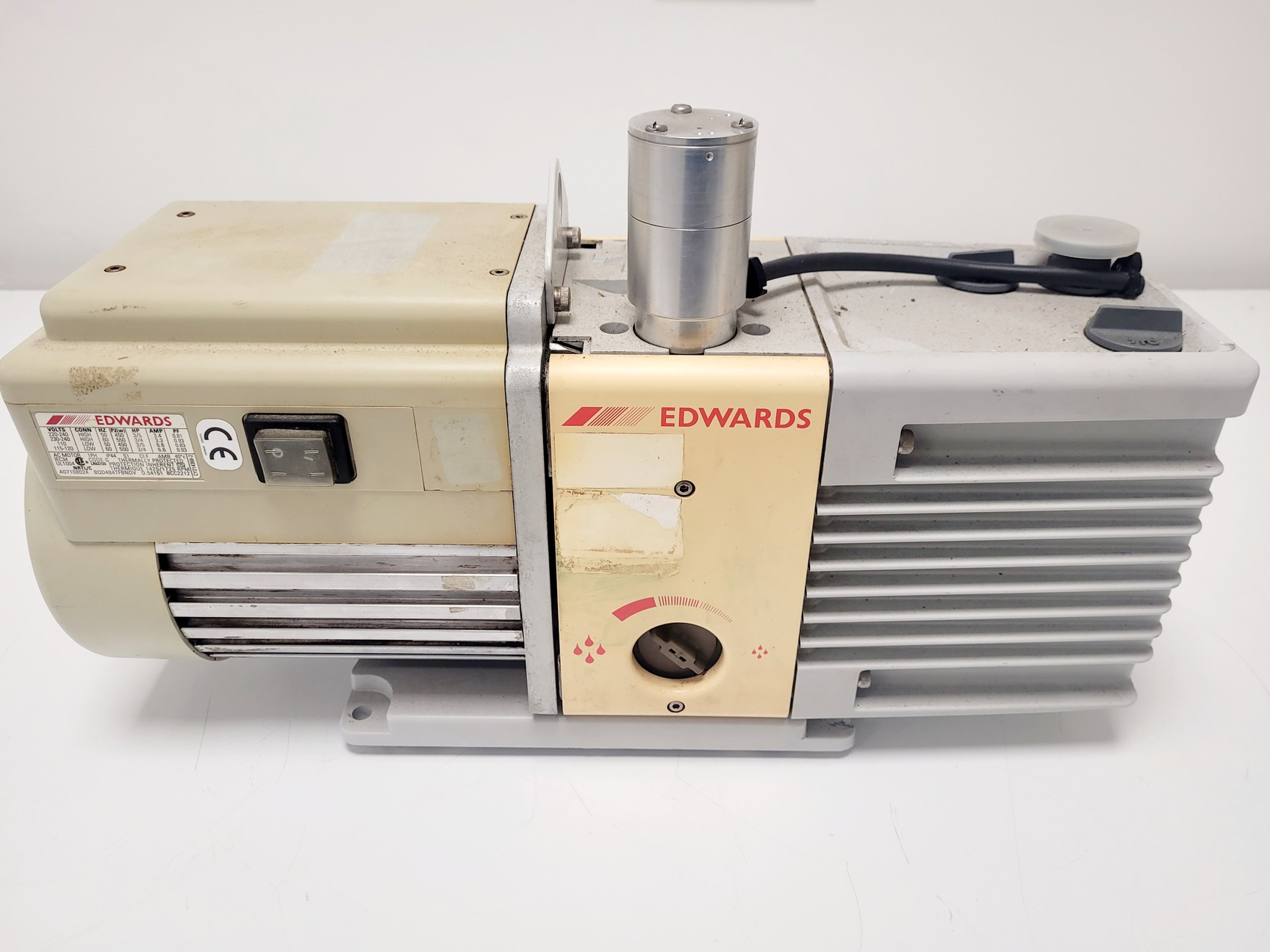 Image of Edwards 12 RV12 Rotary Vane Vacuum Pump Spares/Repair Lab