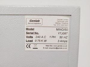 Thumbnail image of Genlab MINO/50 Laboratory Oven