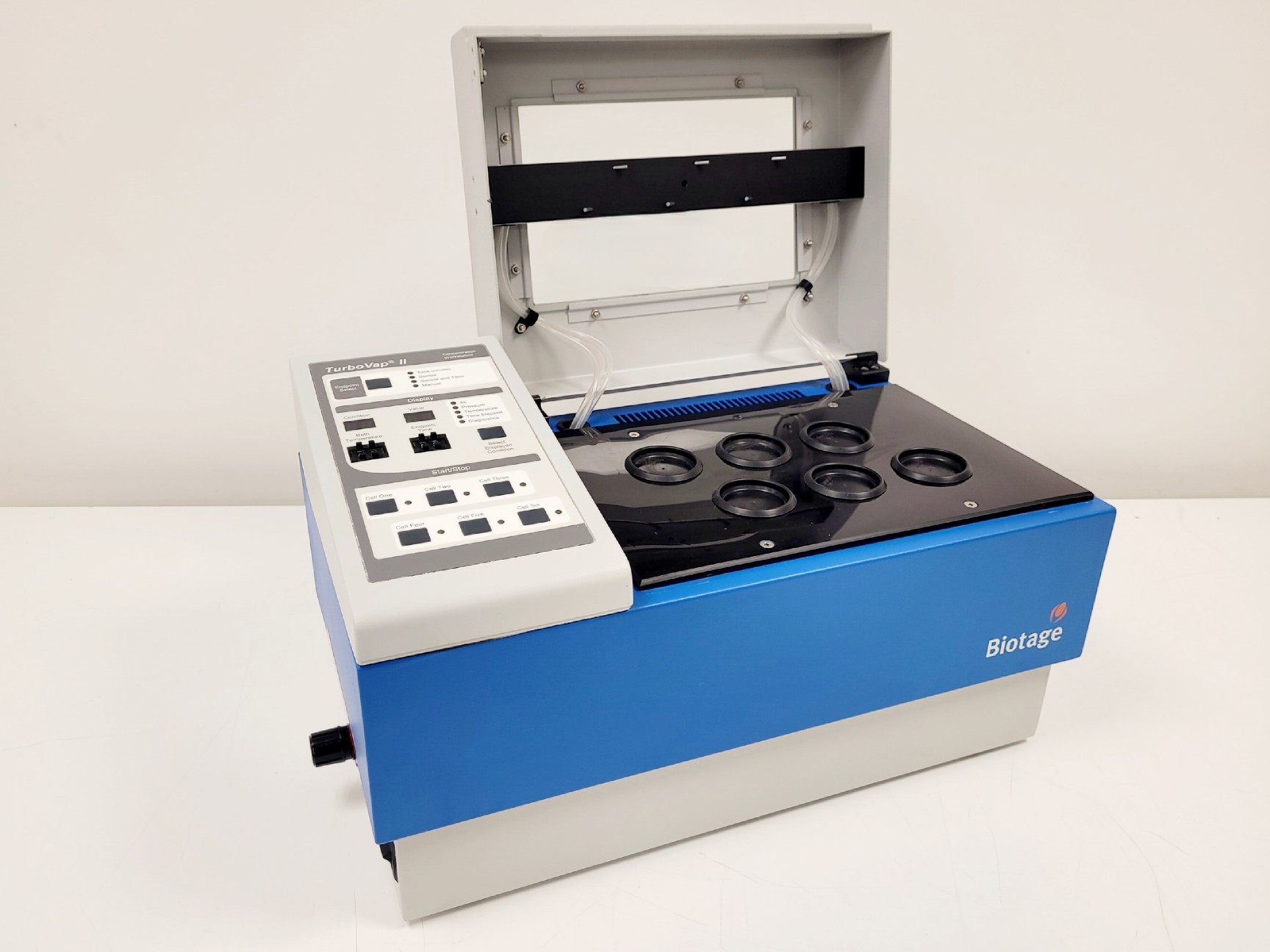 Image of Biotage TurboVap II Sample Evaporator & 10x 200ml Biotage Tubes Lab
