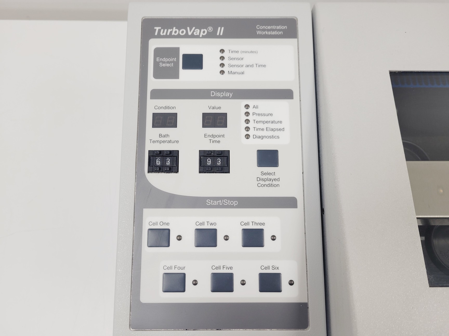 Image of Biotage TurboVap II Sample Evaporator & 10x 200ml Biotage Tubes Lab