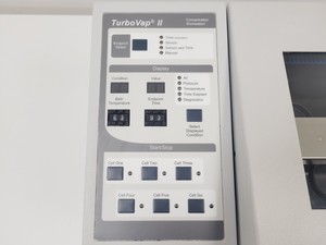 Thumbnail image of Biotage TurboVap II Sample Evaporator & 10x 200ml Biotage Tubes Lab