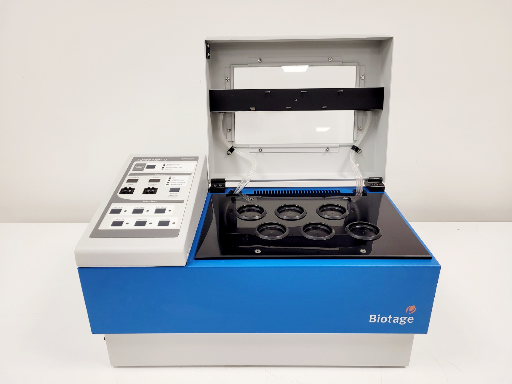 Image of Biotage TurboVap II Sample Evaporator & 10x 200ml Biotage Tubes Lab
