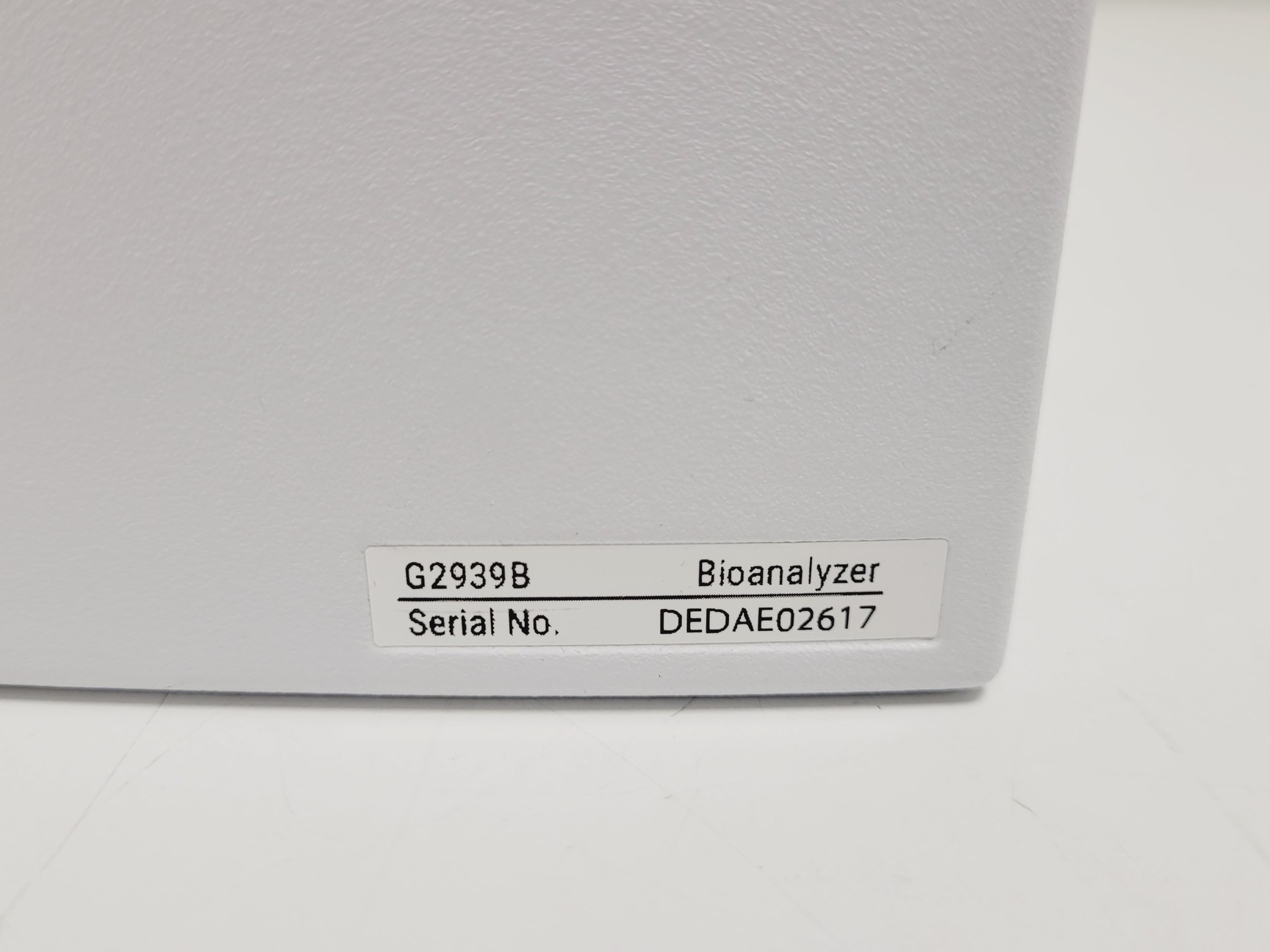 Image of Agilent 2100 Bioanalyzer G2939B (2021) Lab