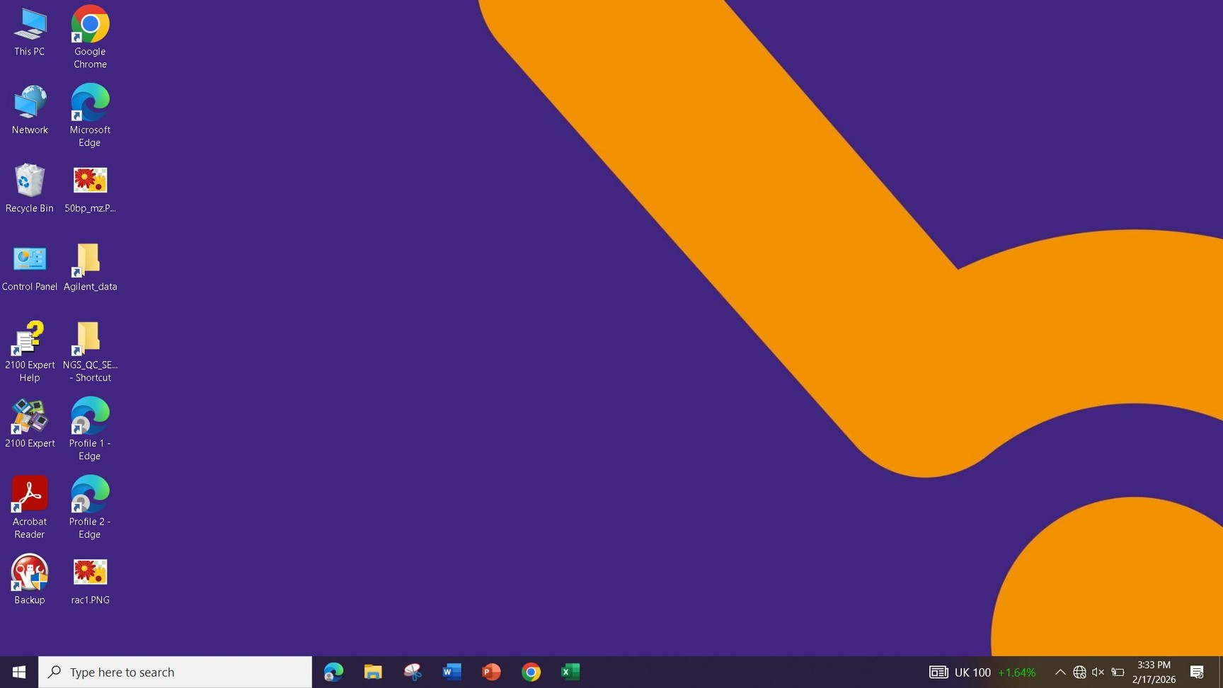 Image of Agilent 2100 Bioanalyzer G2939B w/ HP Laptop & Software (2021) Lab