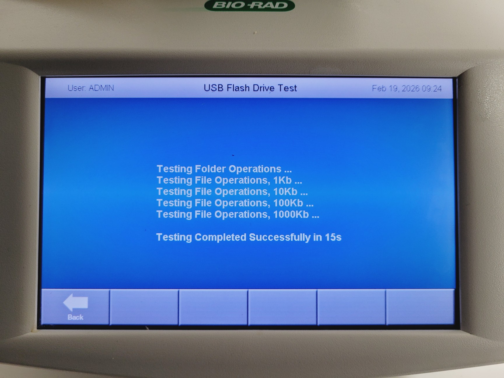 022 Medical Rad Code Bio-Rad C1000 Touch 96-Plate Thermal Cycler Lab