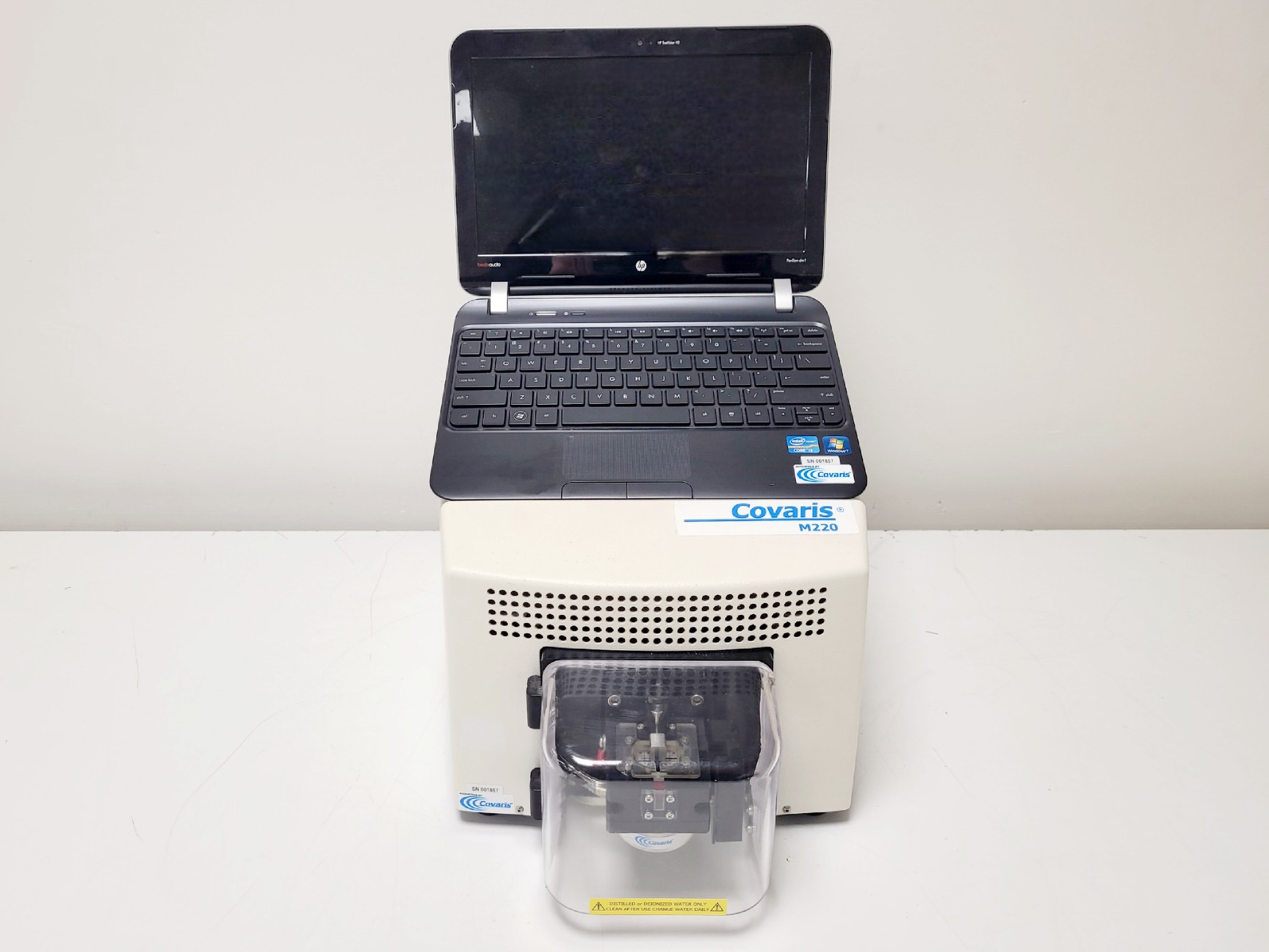 Image of Covaris M220 Focused-Ultrasonicator w/ Notebook & SonoLab 7.1 Software Lab