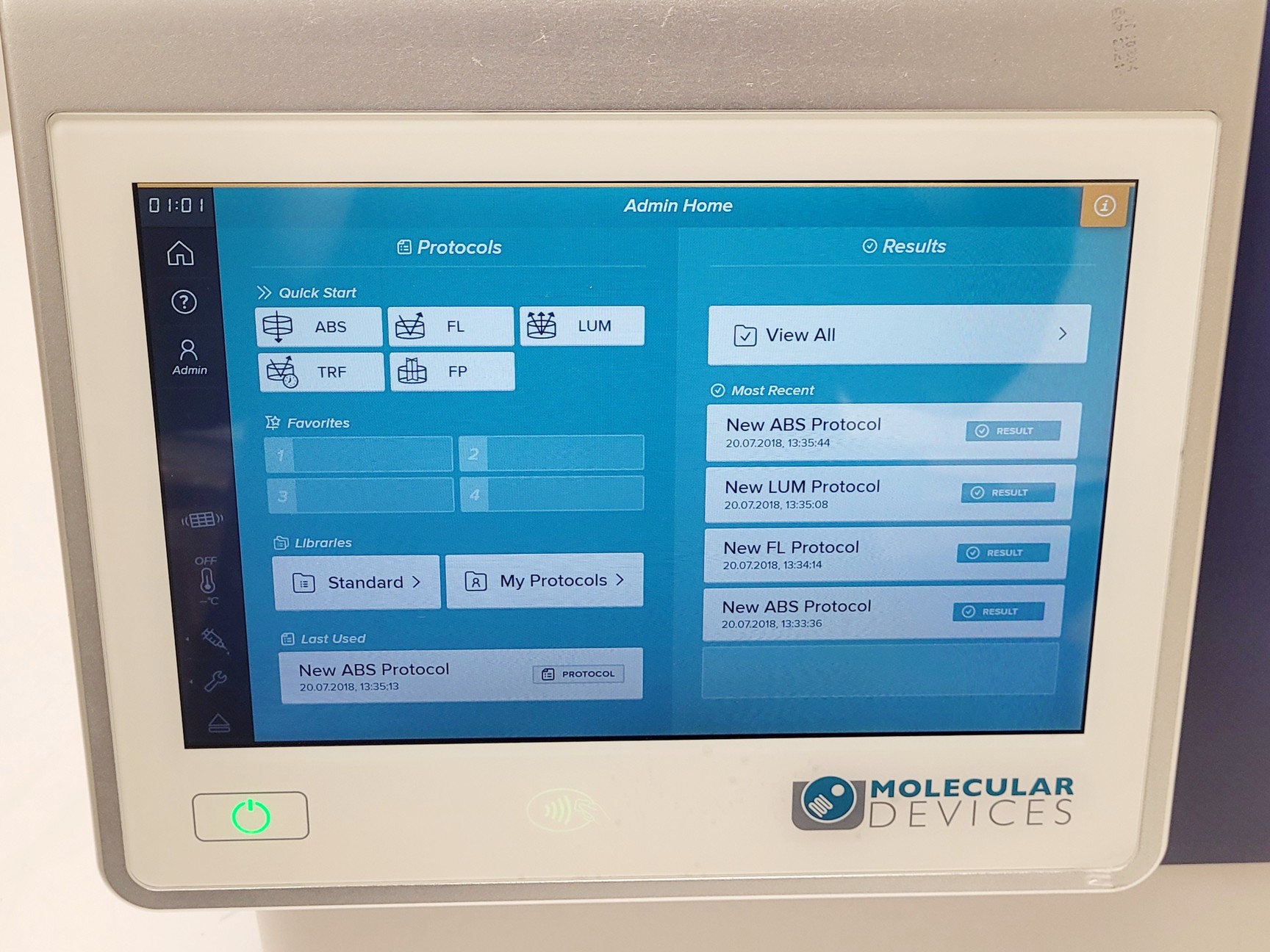 Image of Molecular Devices SpectraMax iD3 Multi-Mode Microplate Reader 2018 Lab