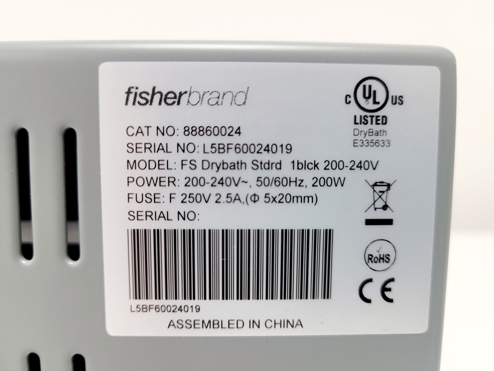 Image of Fisher Scientific FS DryBath Standard 1 Block Heater Lab