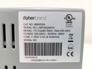 Thumbnail image of Fisher Scientific FS DryBath Standard 1 Block Heater Lab