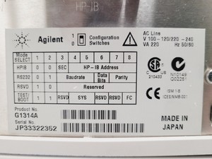 Thumbnail image of Agilent 1100 Series HPLC System G1321A, G1314A, G1316A, G1312A, G1367A, G1330B