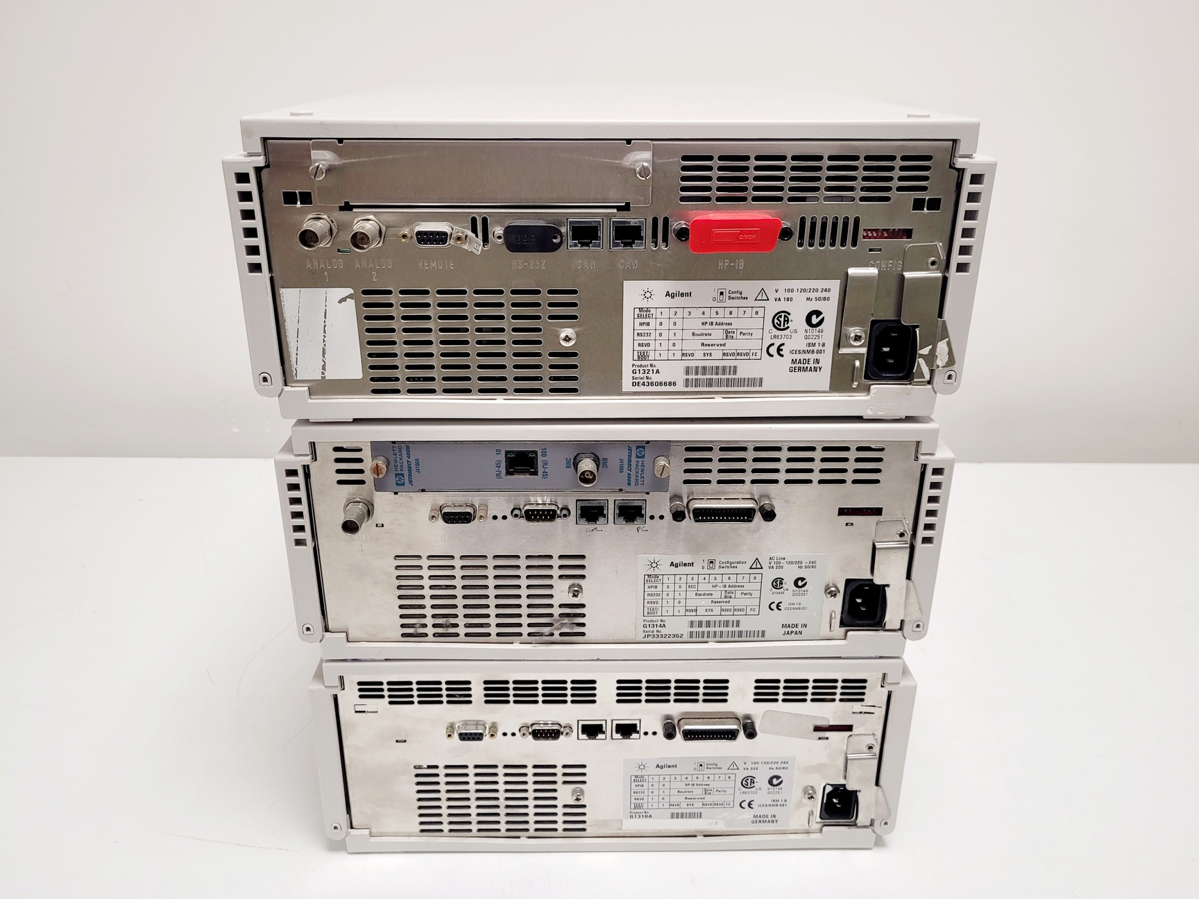 Image of Agilent 1100 Series HPLC System G1321A, G1314A, G1316A, G1312A, G1367A, G1330B