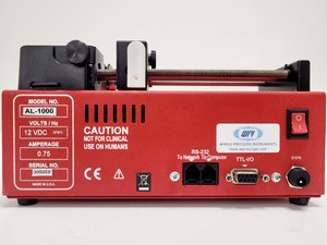 Thumbnail image of WPI AL-1000 Aladdin SyringeONE Programmable Syringe Pump Lab