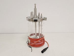 Thumbnail image of Electrolab 2L Bioreactor Vessel with Head Plate, Ports,Tube & Heated Jacket