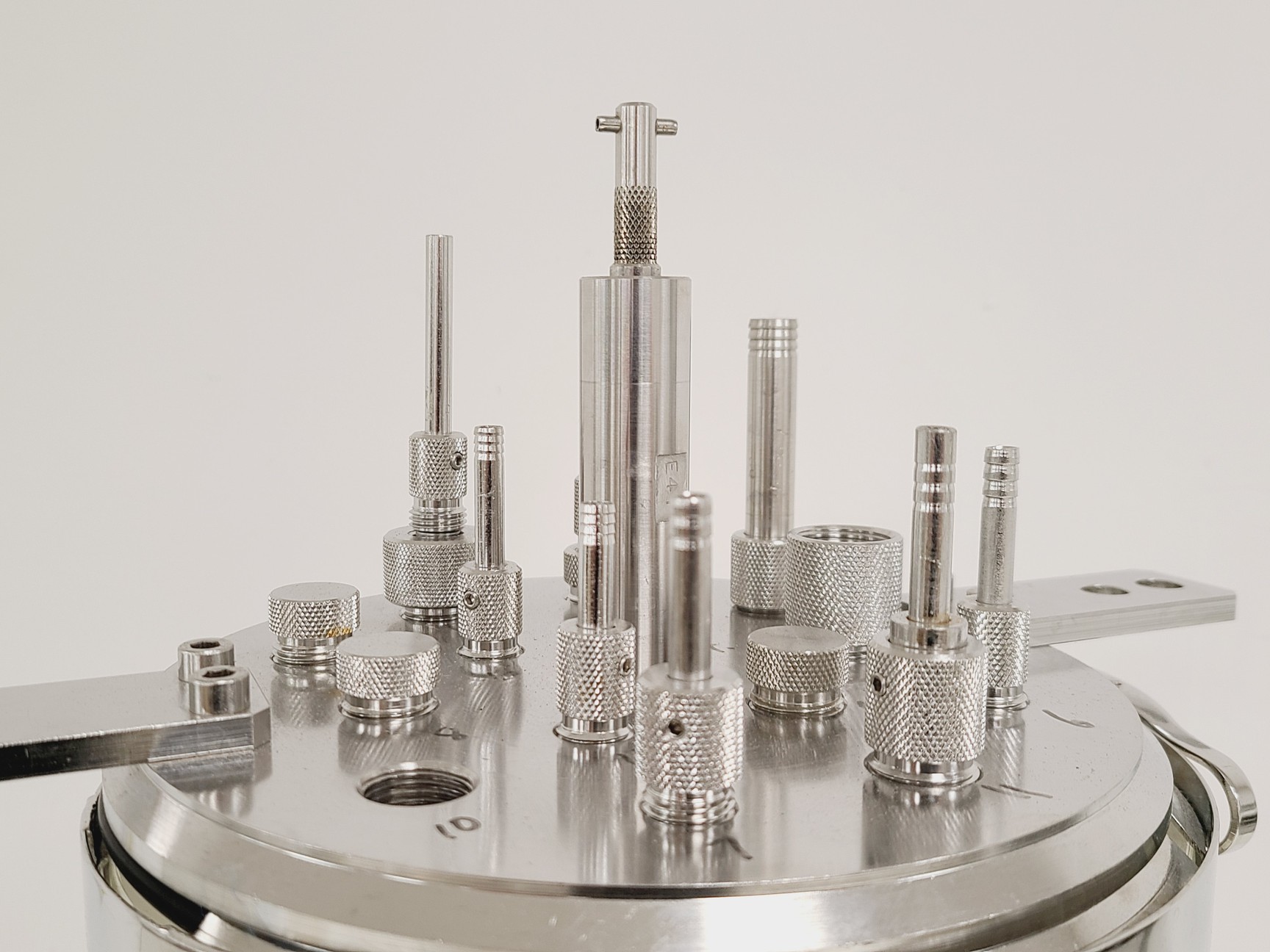 Image of Electrolab 10L Vessel with Head Plate, Ports, Tube, Heated Jacket & Accessories