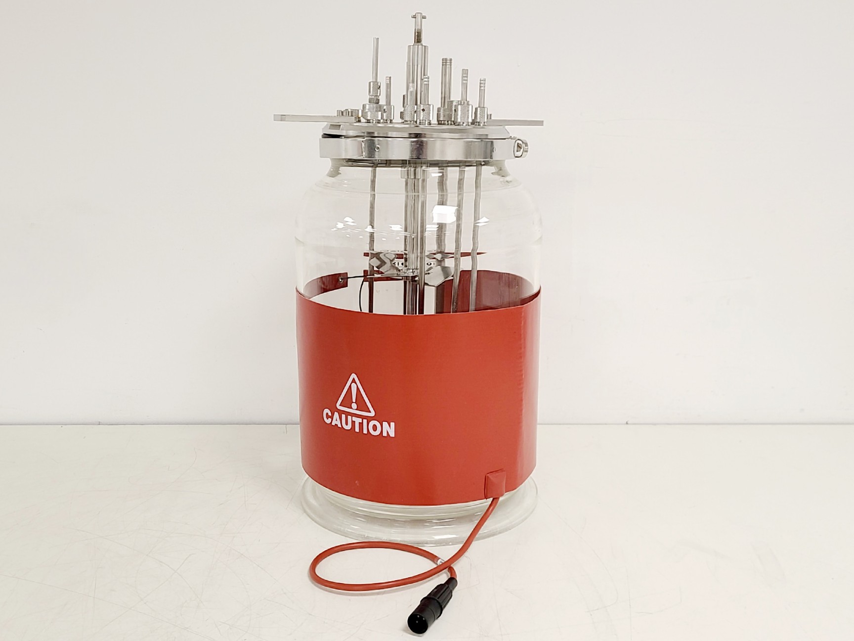 Image of Electrolab 10L Vessel with Head Plate, Ports, Tube, Heated Jacket & Accessories