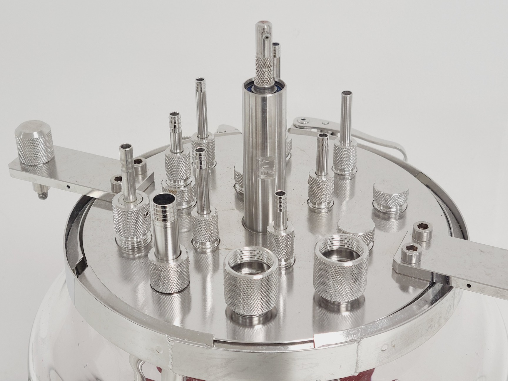 Image of Electrolab 10L Vessel with Head Plate, Ports, Tube, Heated Jacket & Accessories