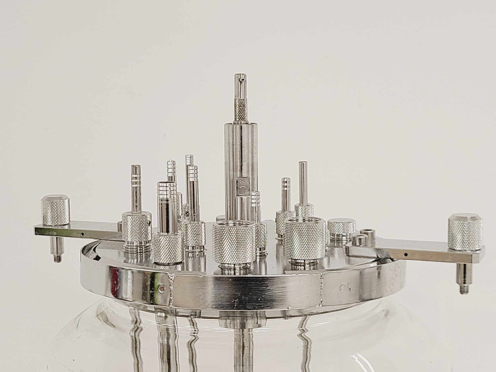 Image of Electrolab 10L Vessel with Head Plate, Ports, Tube, Heated Jacket & Accessories