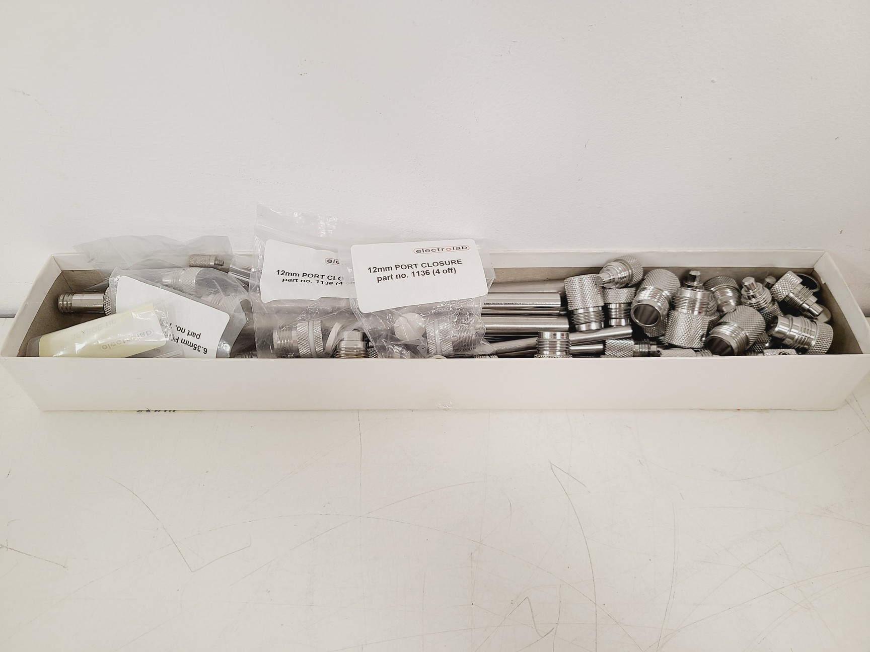 Image of Electrolab 10L Vessel with Head Plate, Ports, Tube, Heated Jacket & Accessories