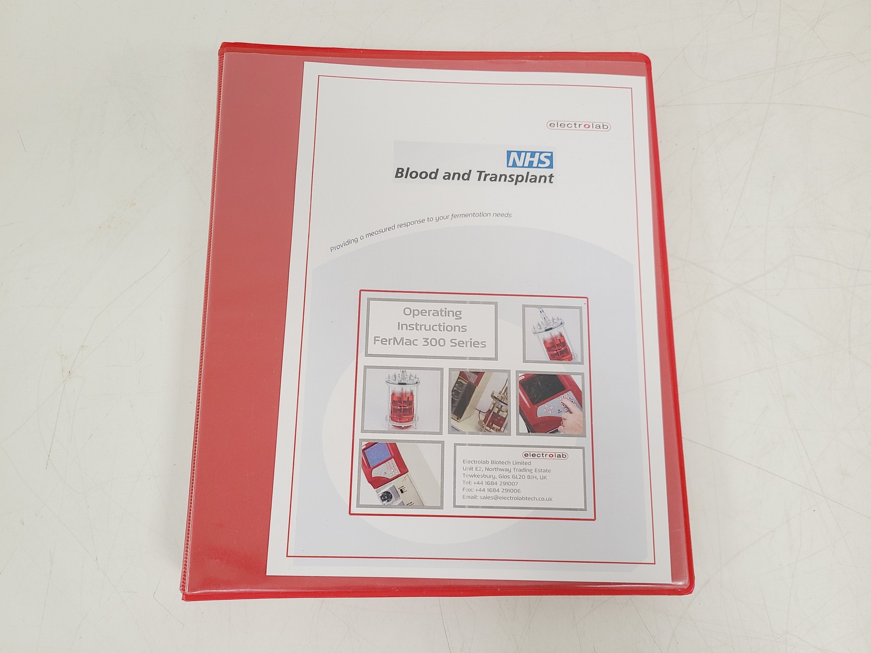 Image of Electrolab 10L Vessel with Head Plate, Ports, Tube, Heated Jacket & Accessories