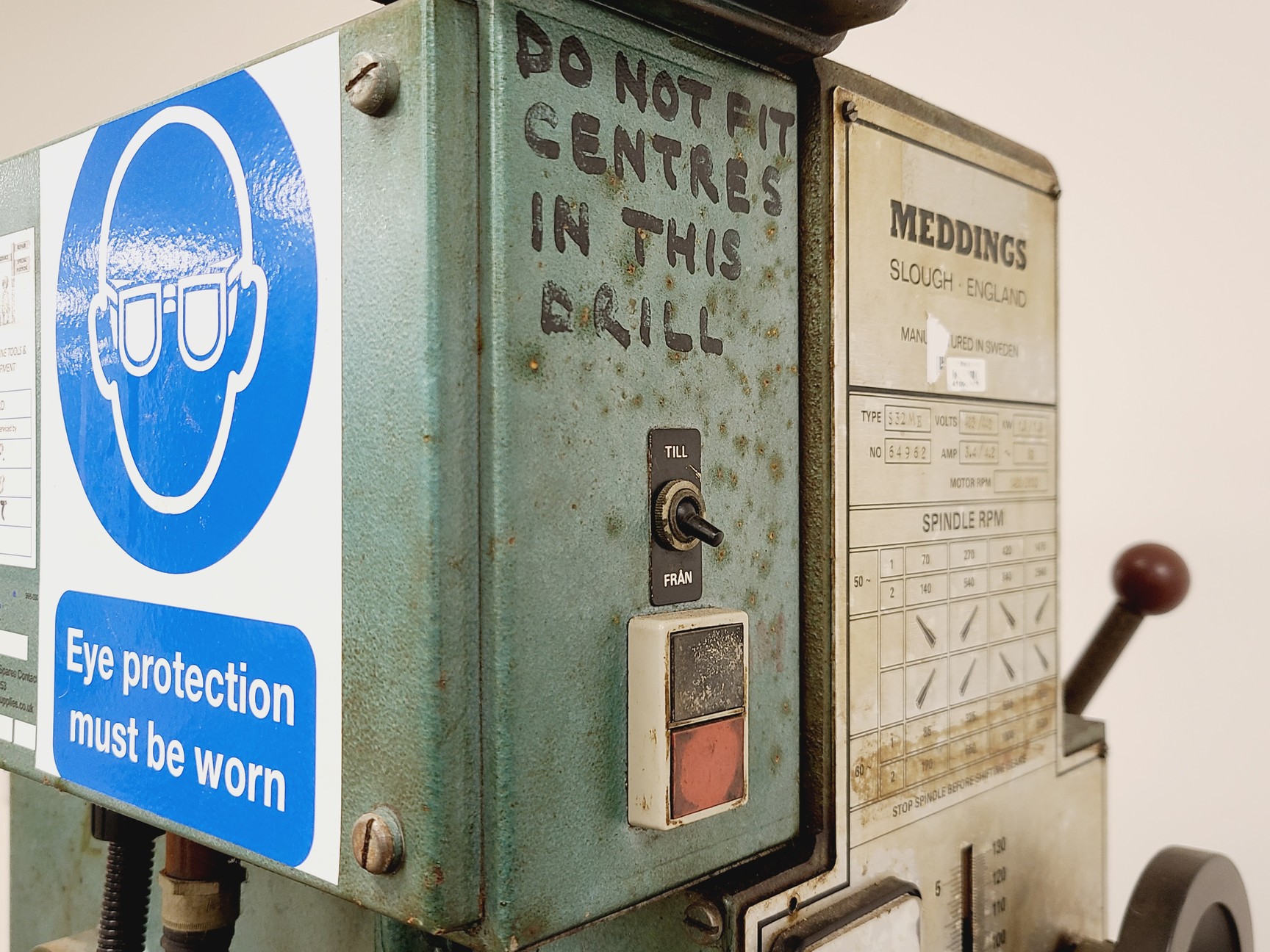 Image of Meddings Pillar Drill Type S32ME 