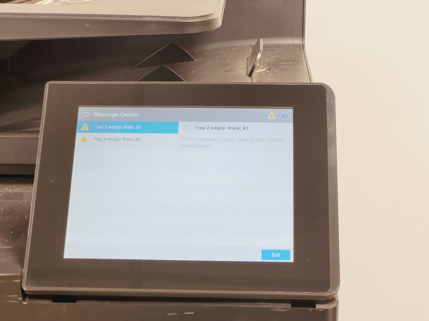 Image of HP Colour Laser Jet Flow MFP M880 Series Printer