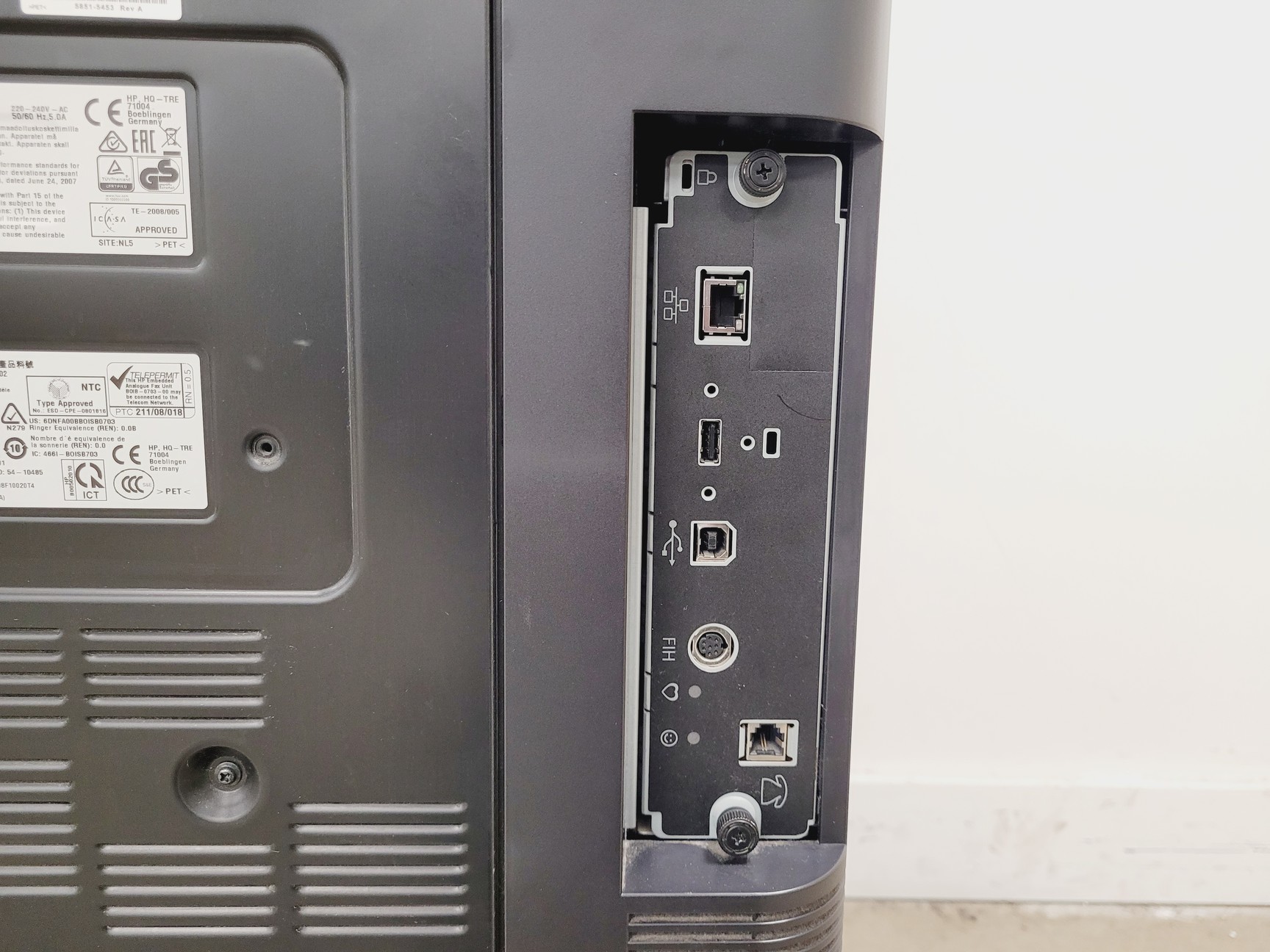 Image of HP Colour Laser Jet Flow MFP M880 Series Printer