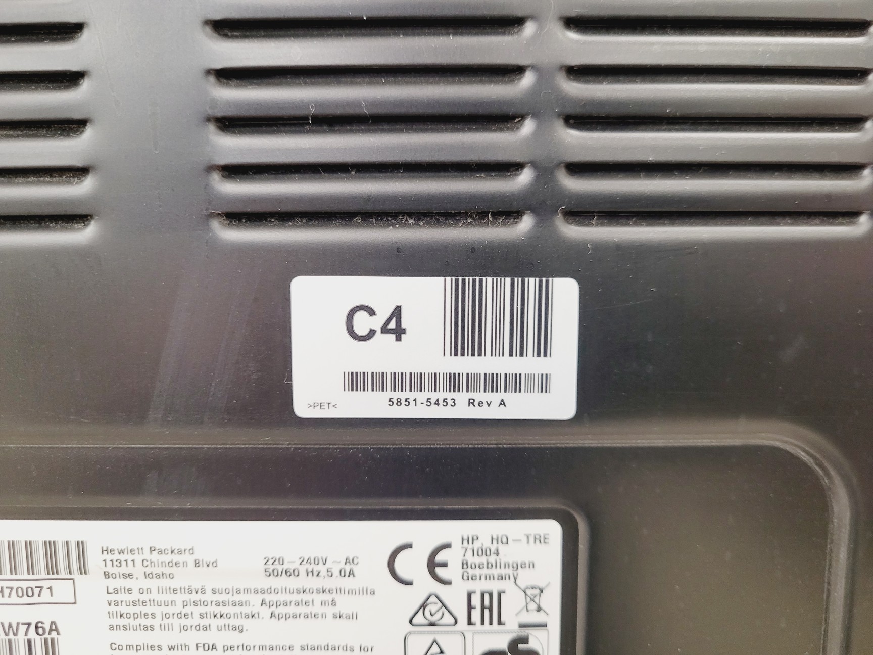 Image of HP Colour Laser Jet Flow MFP M880 Series Printer