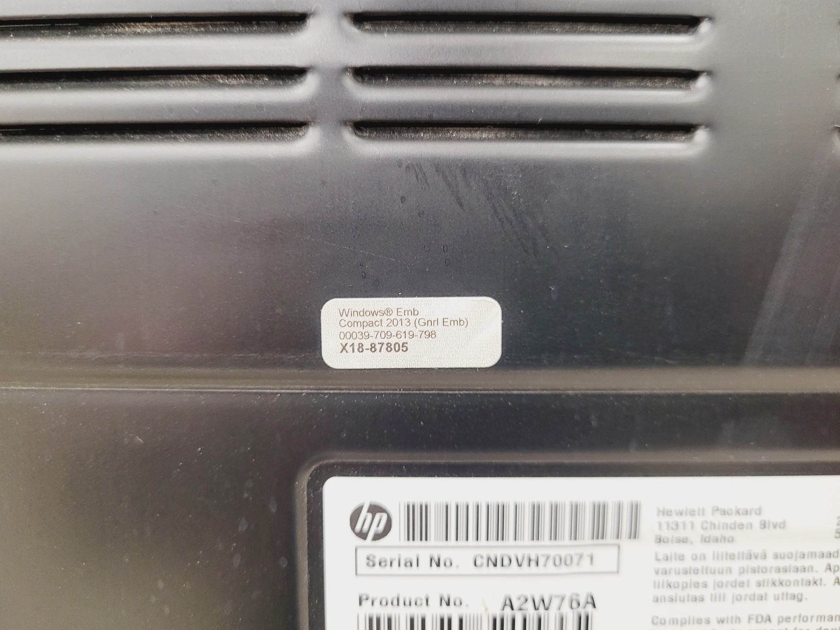 Image of HP Colour Laser Jet Flow MFP M880 Series Printer