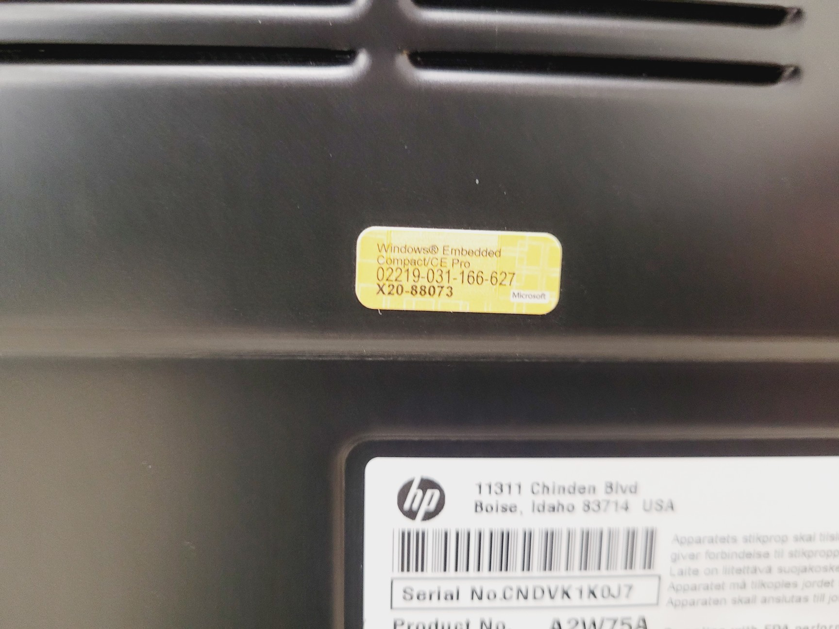 Image of HP Colour Laser Jet Flow MFP M880 Series Printer