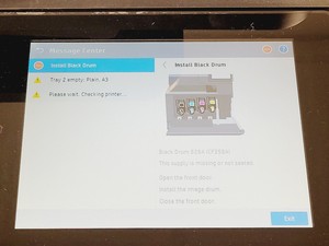 Thumbnail image of HP Colour Laser Jet Flow MFP M880 Series Printer