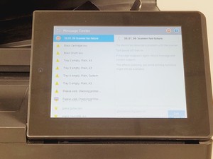 Thumbnail image of HP Colour Laser Jet Flow MFP M880 Series Printer