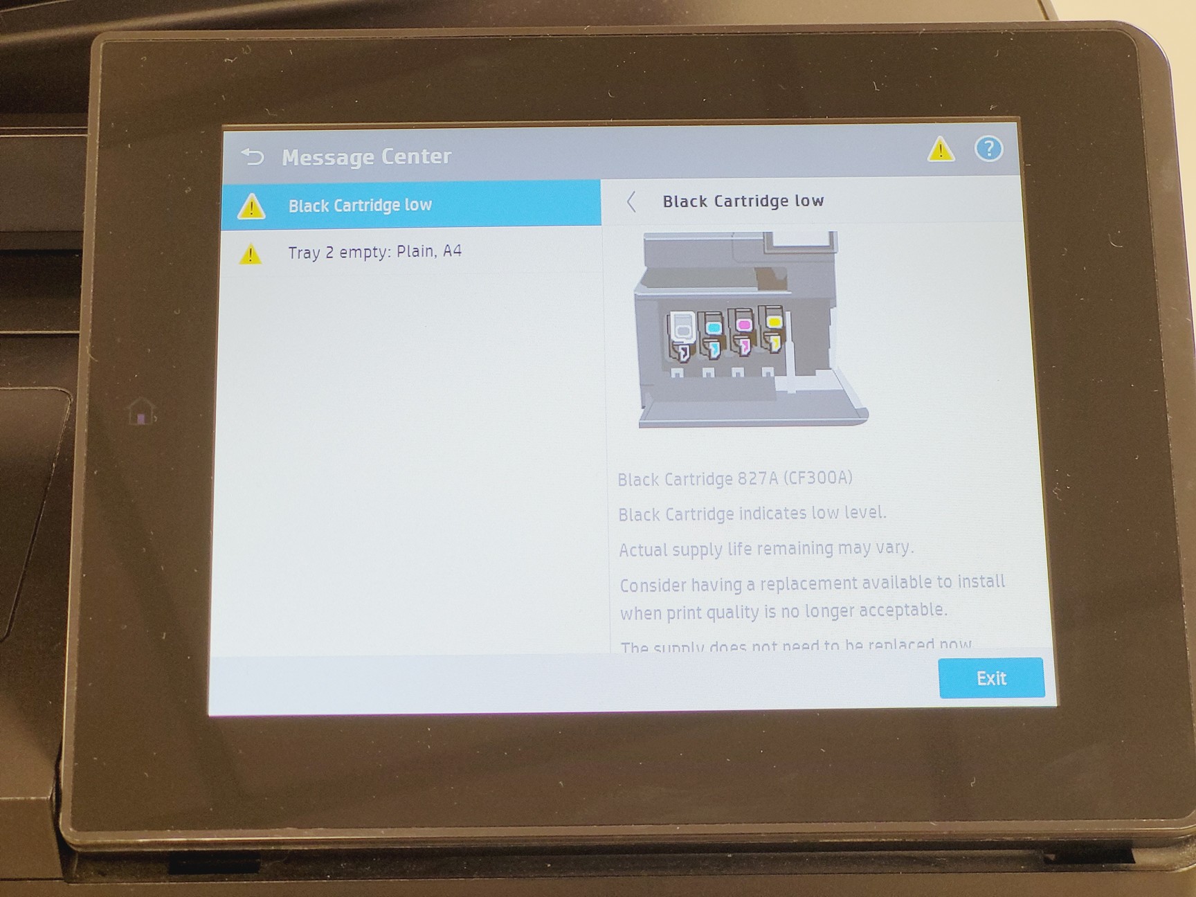 Image of HP Colour Laser Jet Flow MFP M880 Series Printer