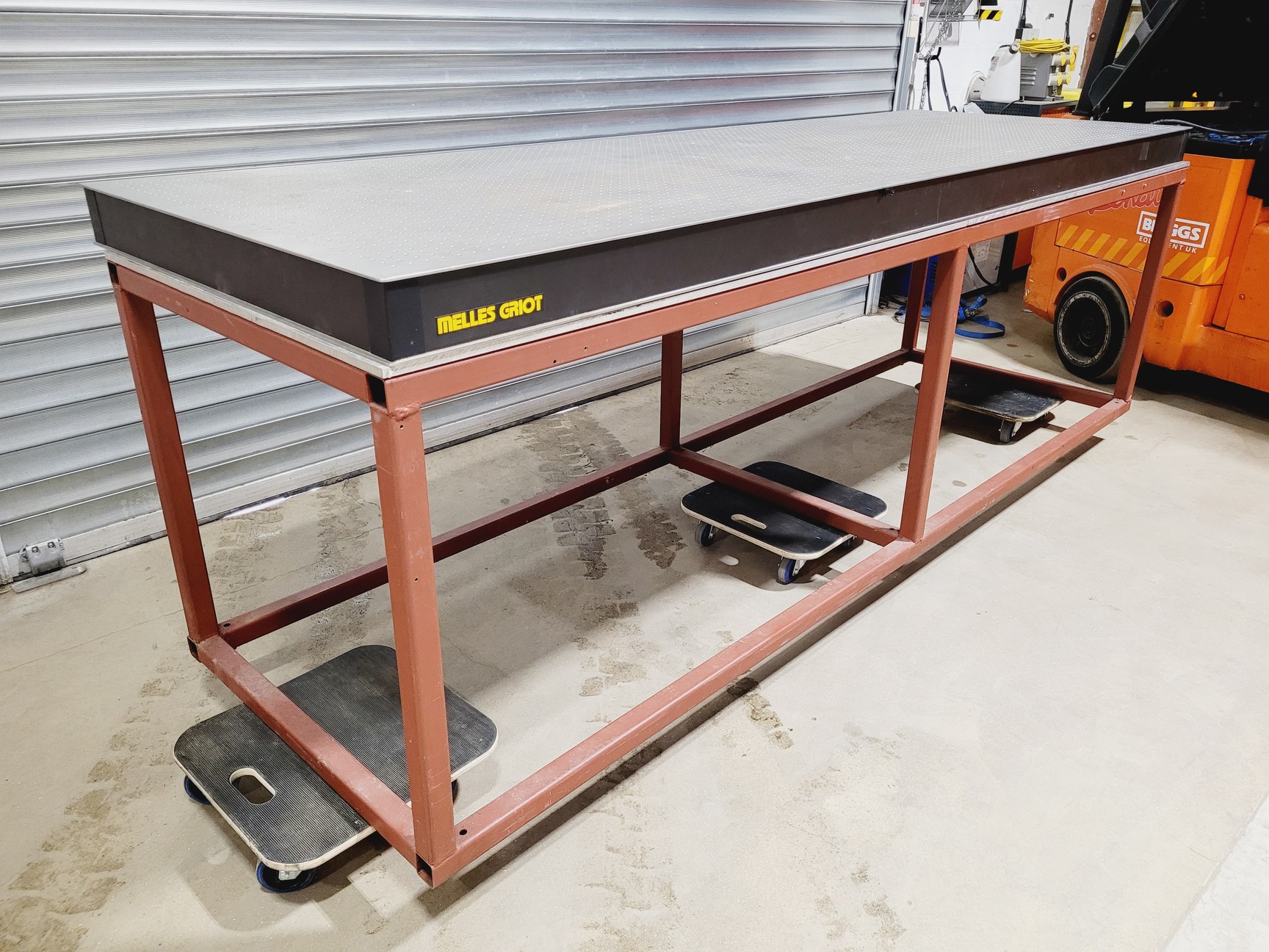 Image of Melles Griot Metric Optical Laser Table - 300x100cm 500 kg