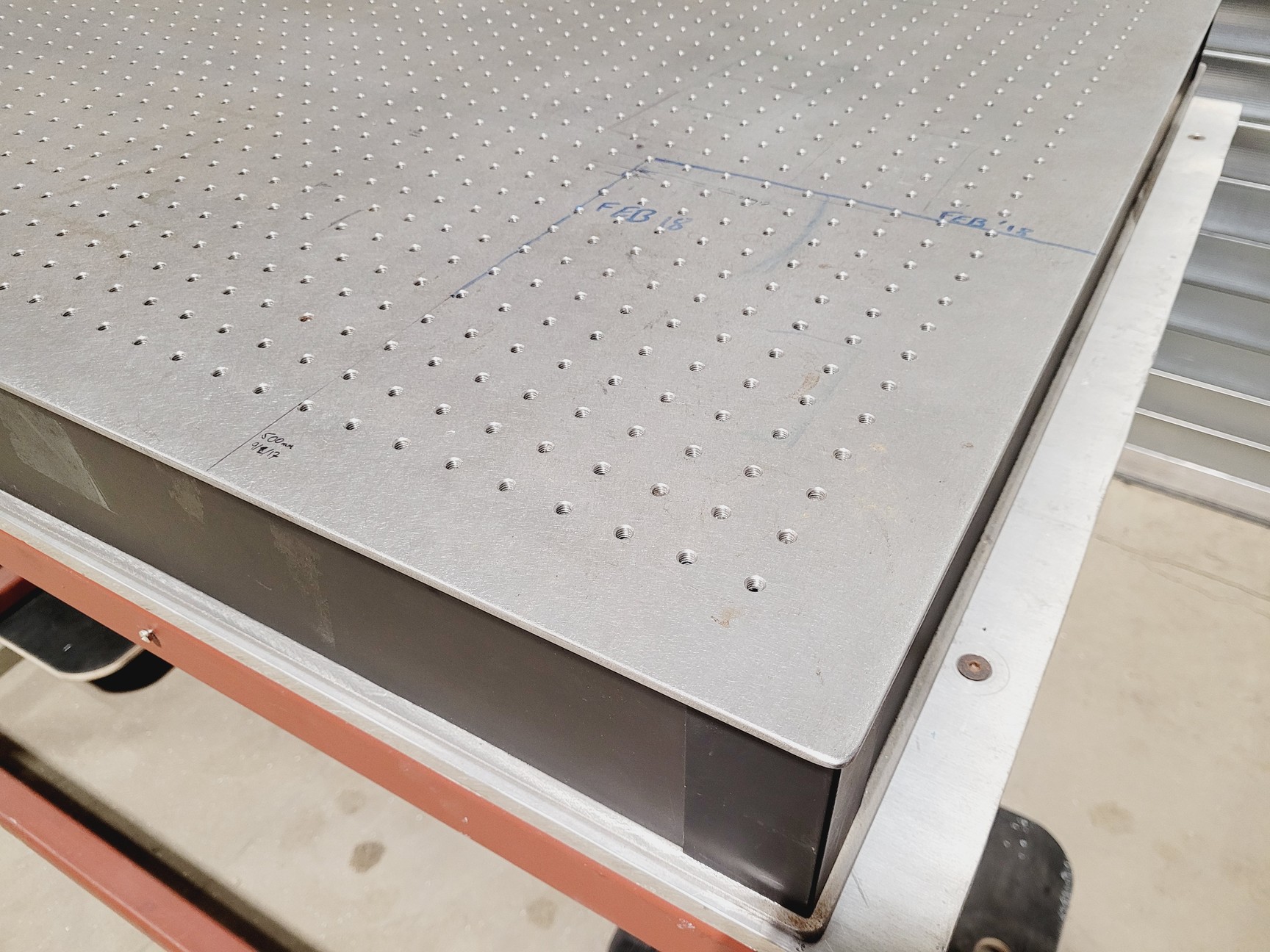 Image of Melles Griot Metric Optical Laser Table - 300x100cm 500 kg