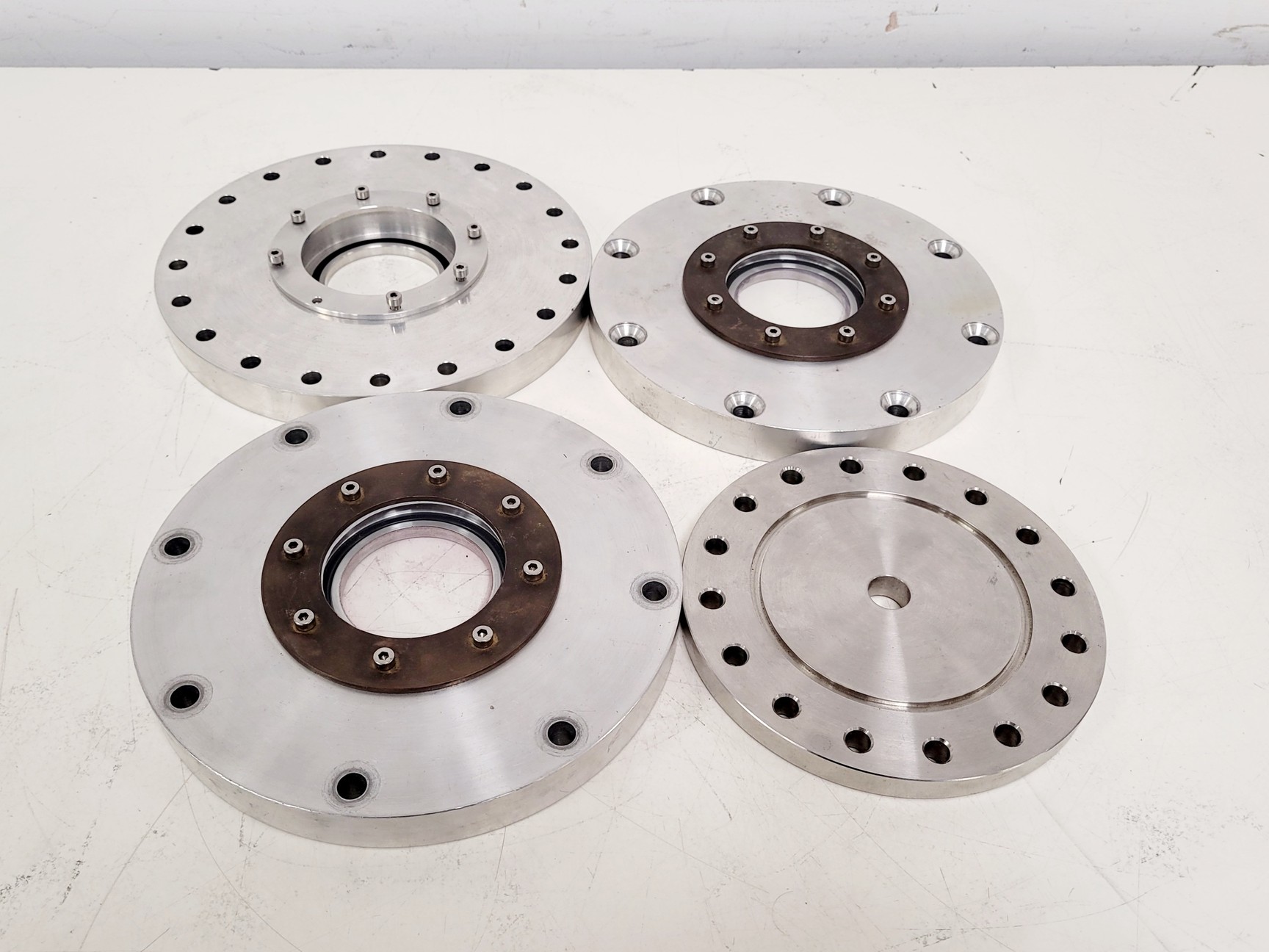 Image of Various Aluminium Chamber Components, Flanges, Viewports & Feed-Throughs 