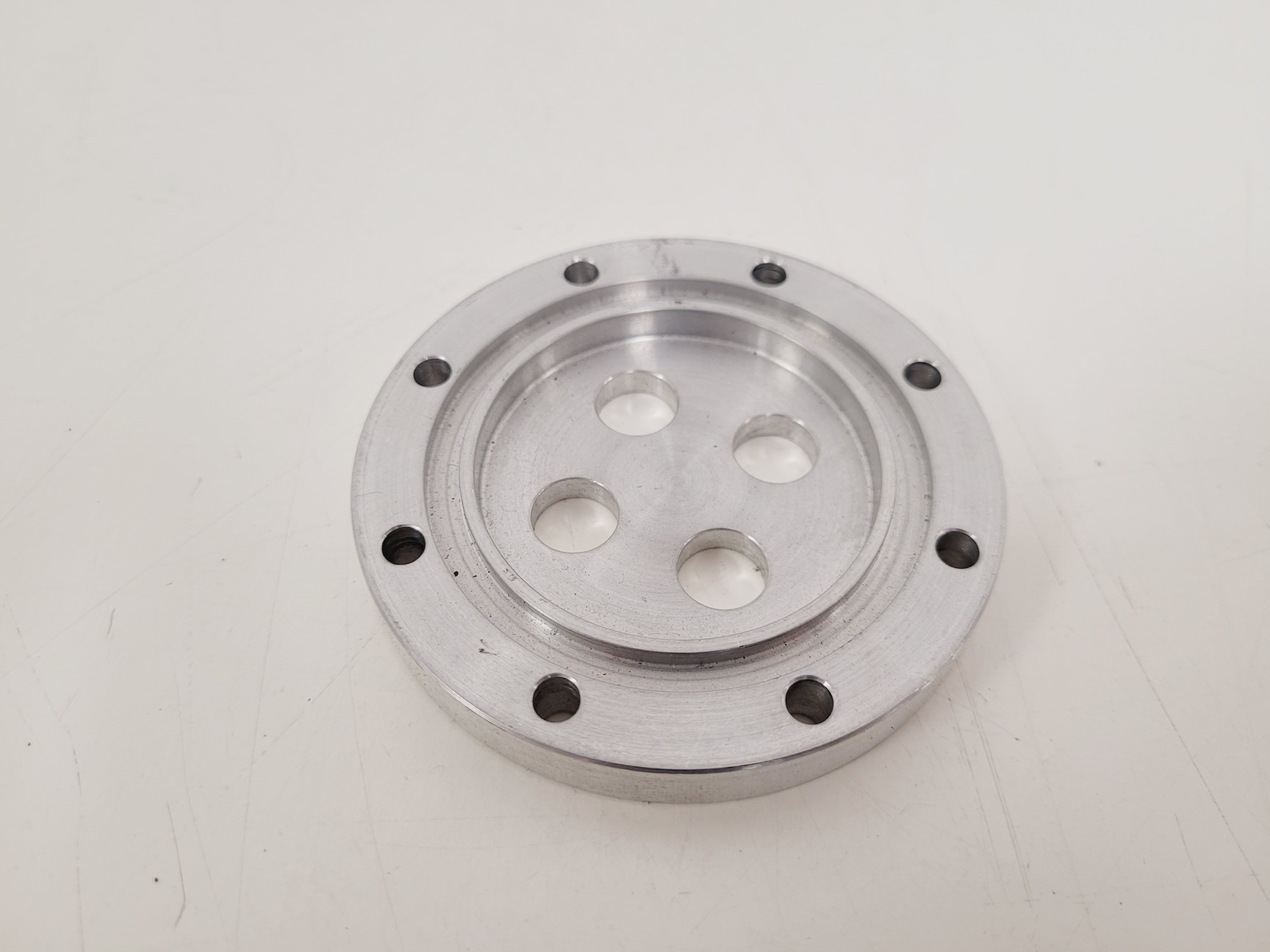 Image of Various Aluminium Chamber Components, Flanges, Viewports & Feed-Throughs 