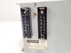 Thumbnail image of Pfeiffer Twin Mechanical Turbo Pump TPH 2000 S w/ Power Supply TCP 2000