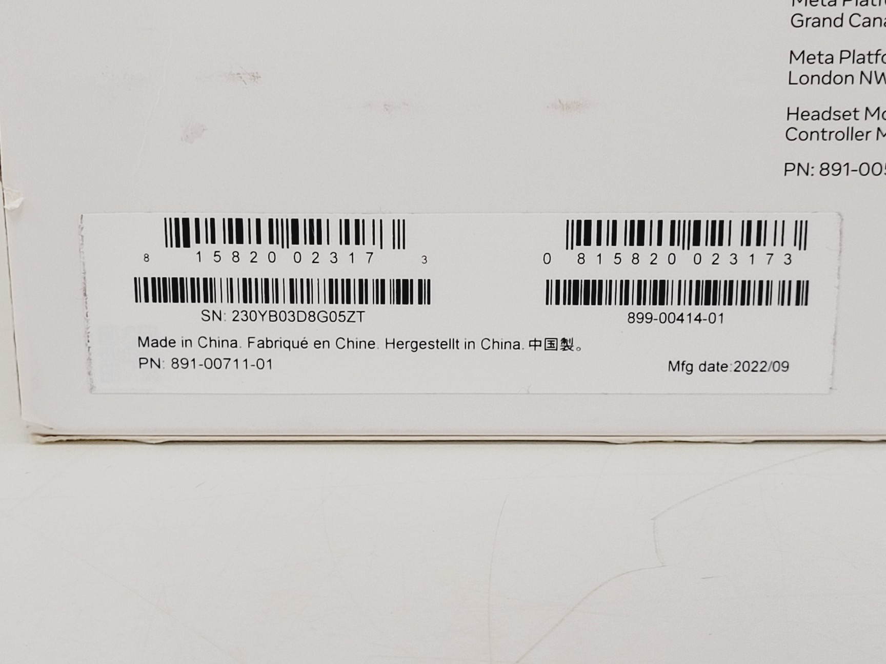 Image of Meta Quest Pro 256GB VR Headset - Black 