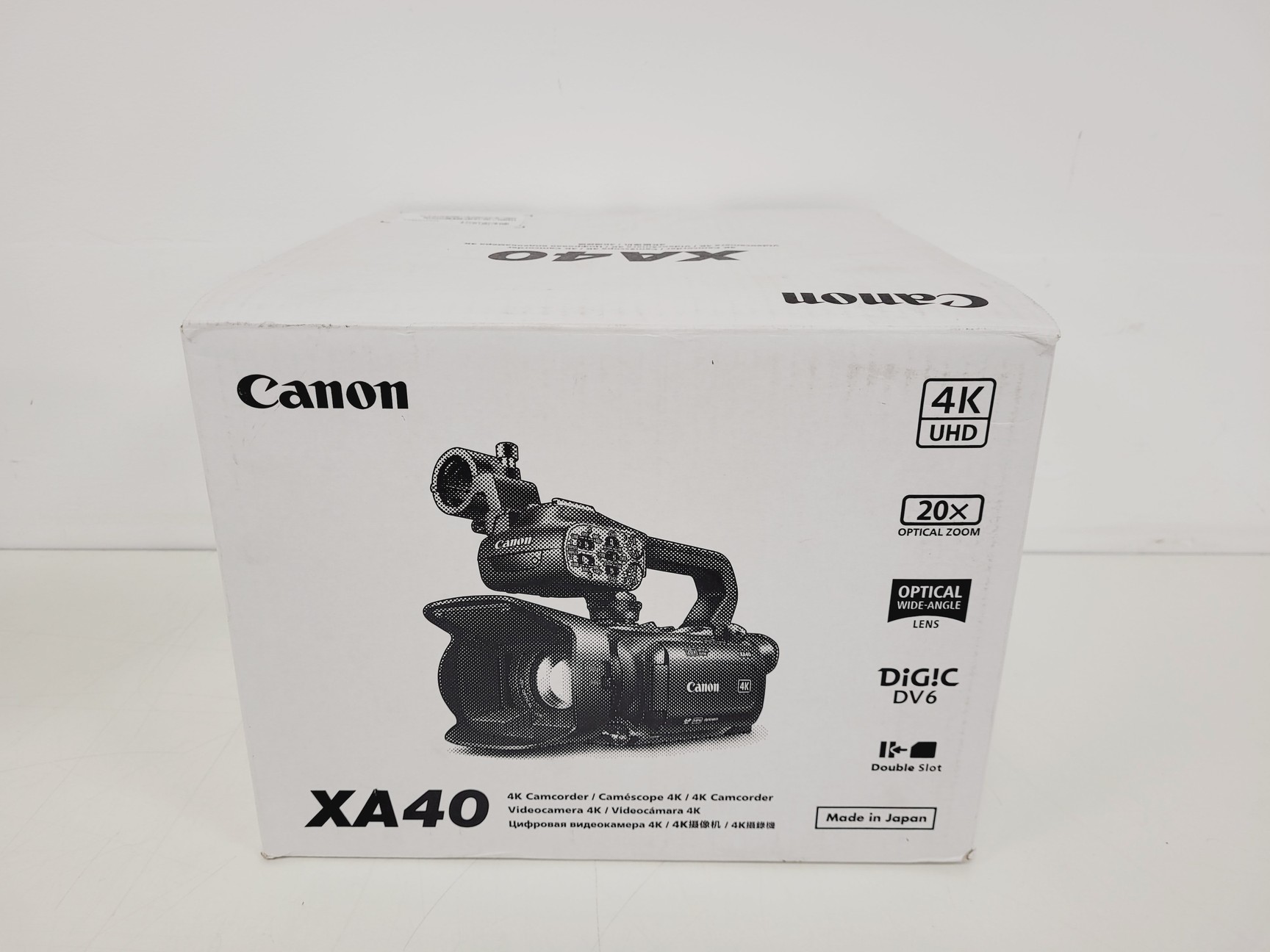 Image of Canon XA40 4K Professional Camcorder 