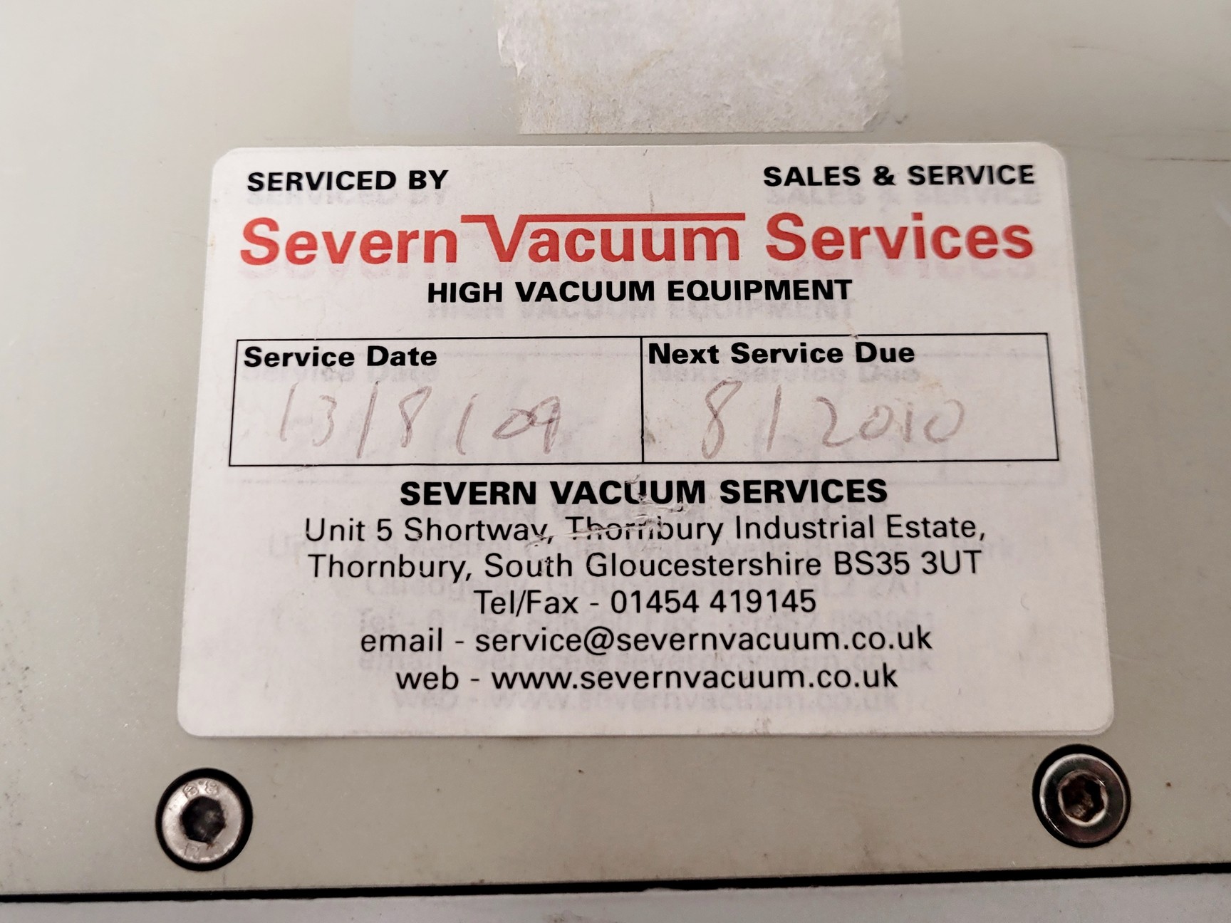 Image of Edwards RV5 Rotary Vane Vacuum Pump 