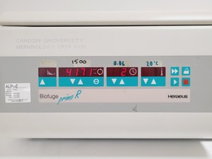 Thumbnail image of Heraeus Biofuge Primo R Benchtop Centrifuge