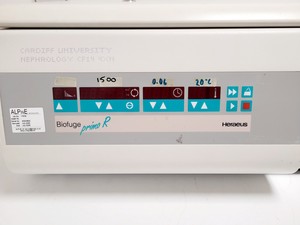 Thumbnail image of Heraeus Biofuge Primo R Benchtop Centrifuge