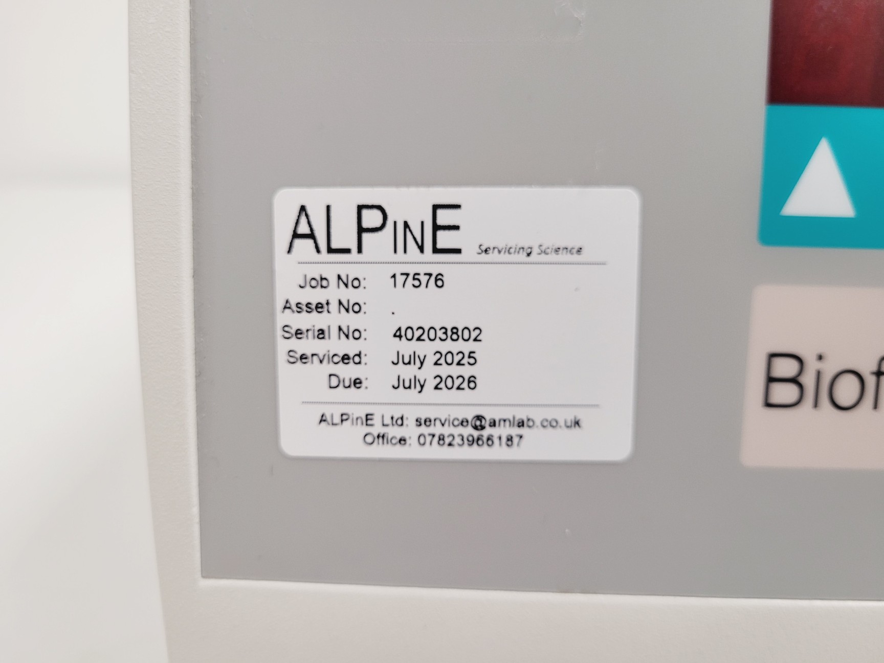 Image of Heraeus Biofuge Primo R Benchtop Centrifuge