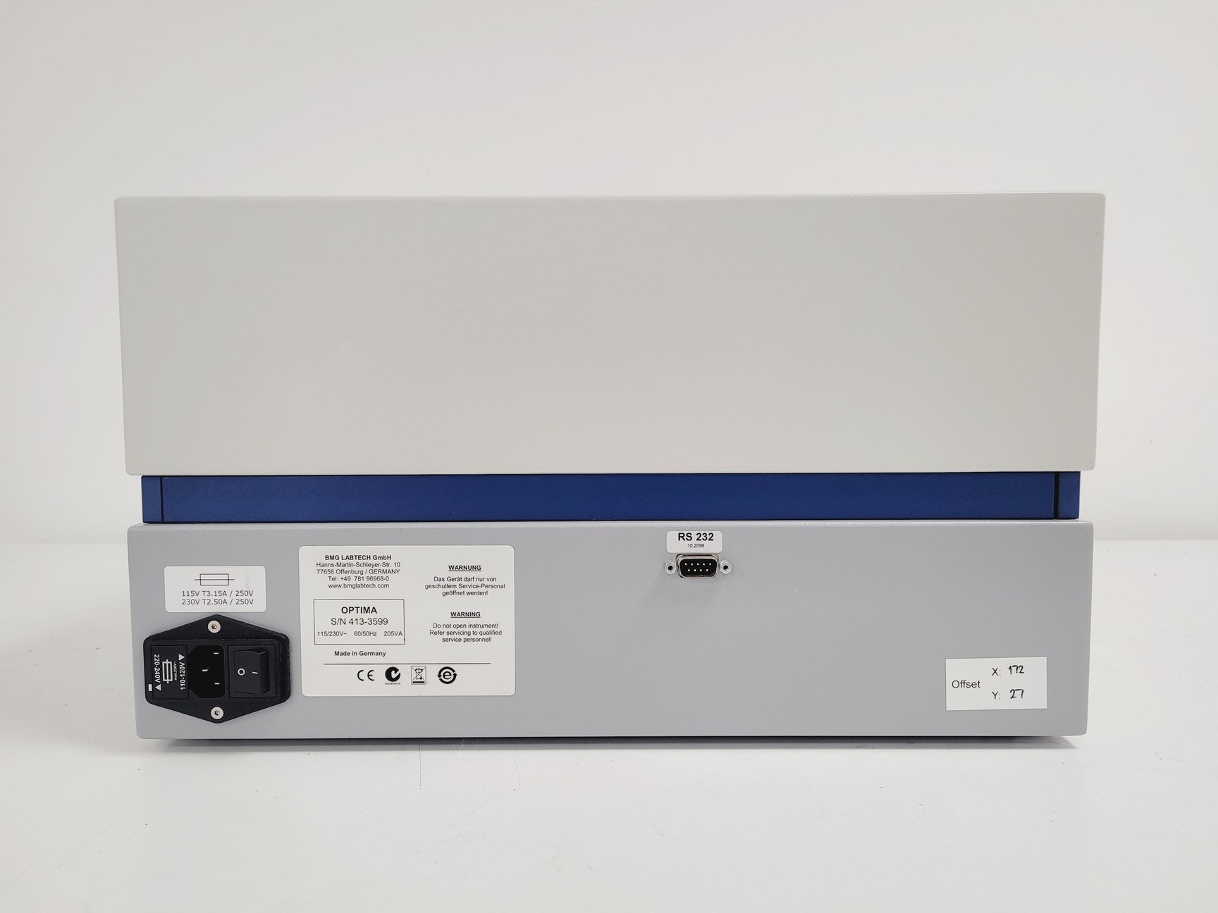 Image of BMG Plate Reader Fluostar Optima Microplate Reader