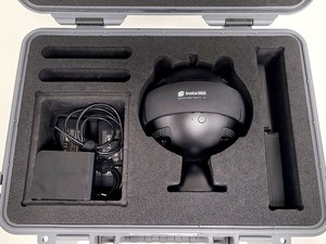 Thumbnail image of Insta360 Pro 2 with 2 x Rechargable Batteries, Charging Cradle and Hard Case