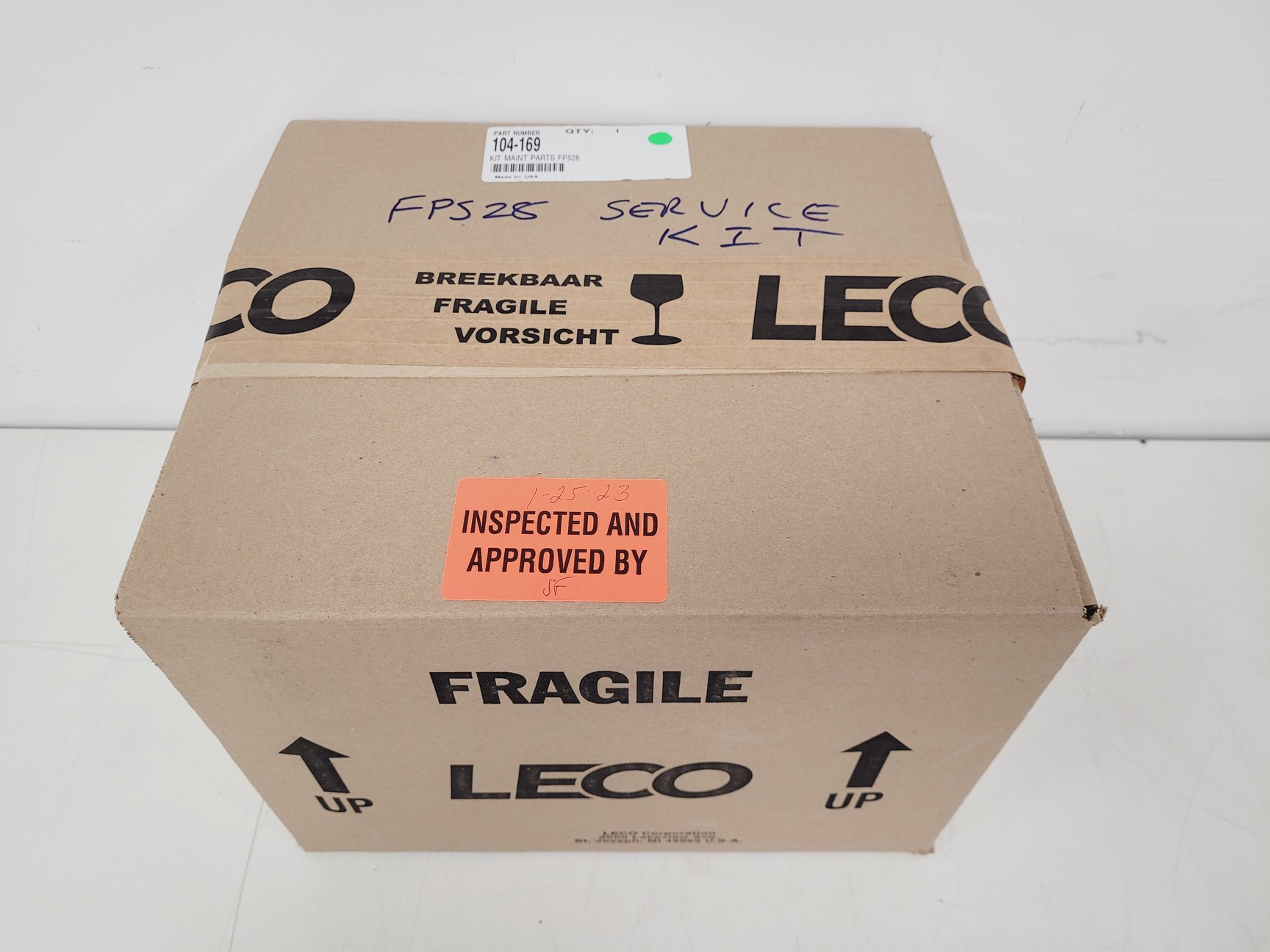 Image of Leco FP-528 Nitrogen/Protein Determinator w/ Service Kit, Software and Manual