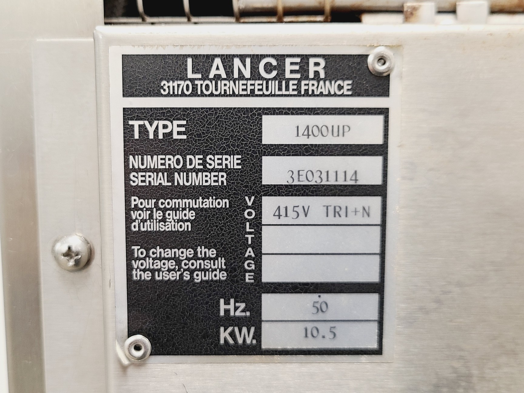 Image of Lancer 1400UP Lab Glassware Washer