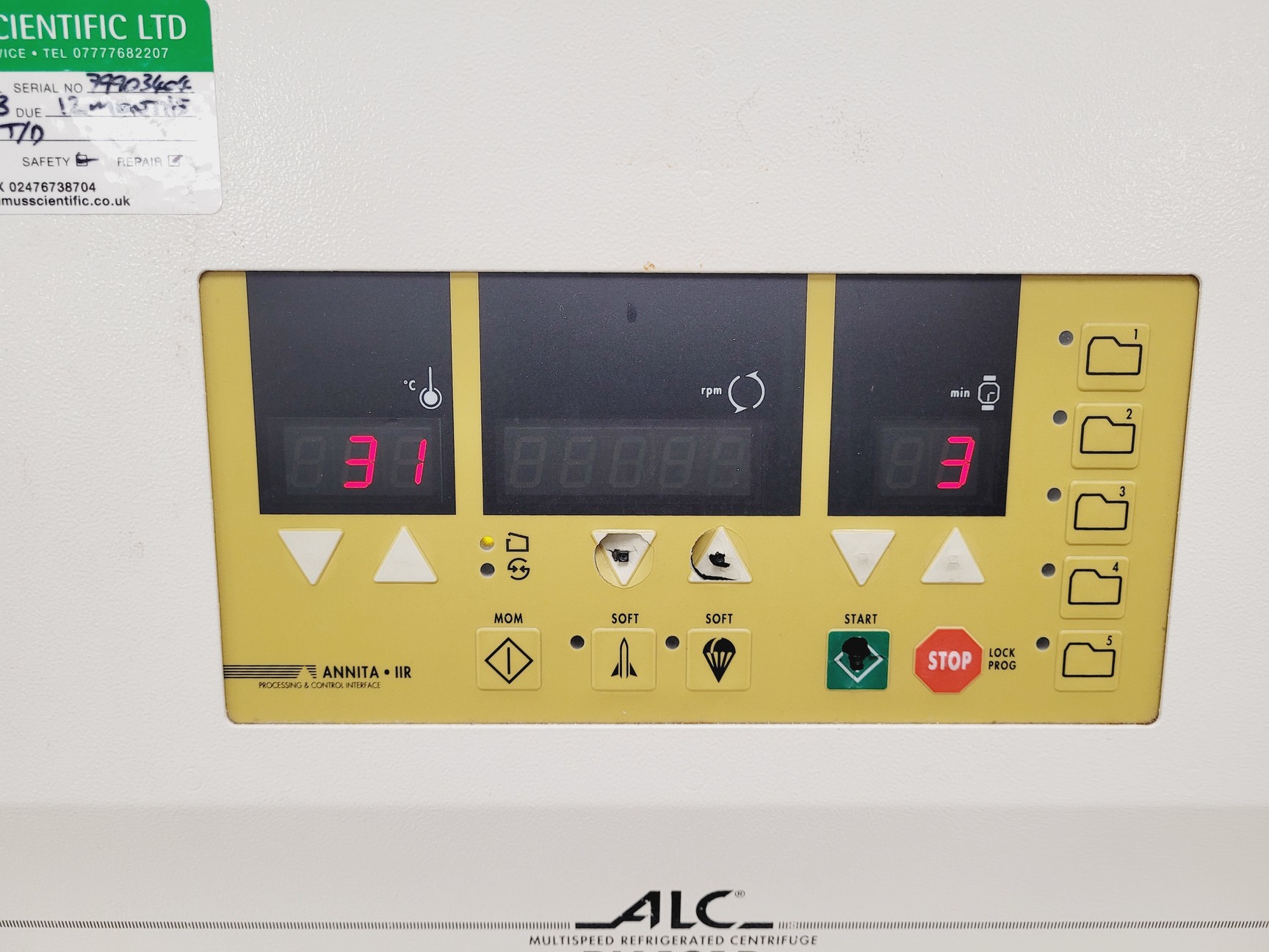 Image of ALC Large Benchtop Refrigerated Centrifuge PK131R