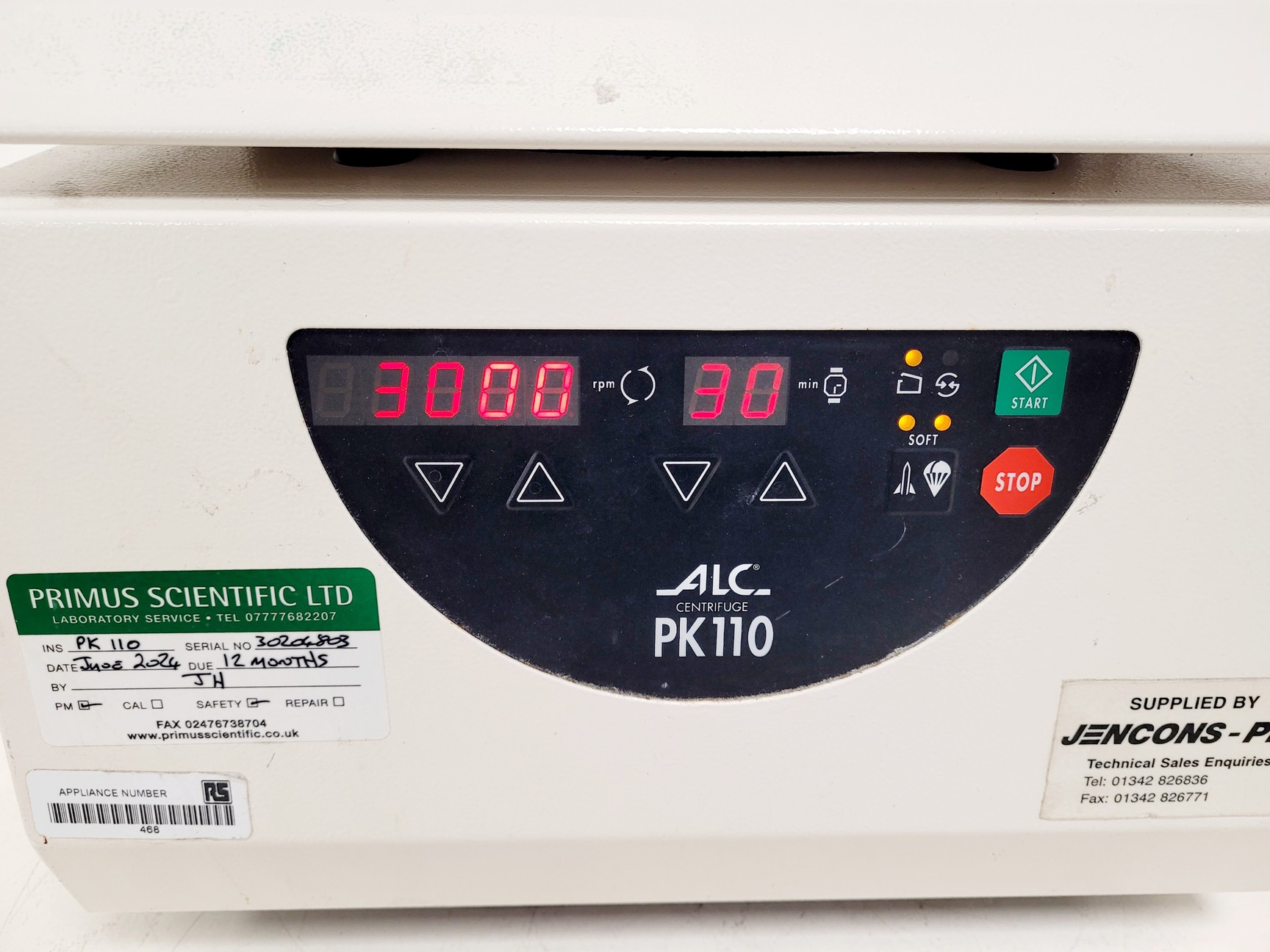 Image of ALC PK110 Benchtop Centrifuge